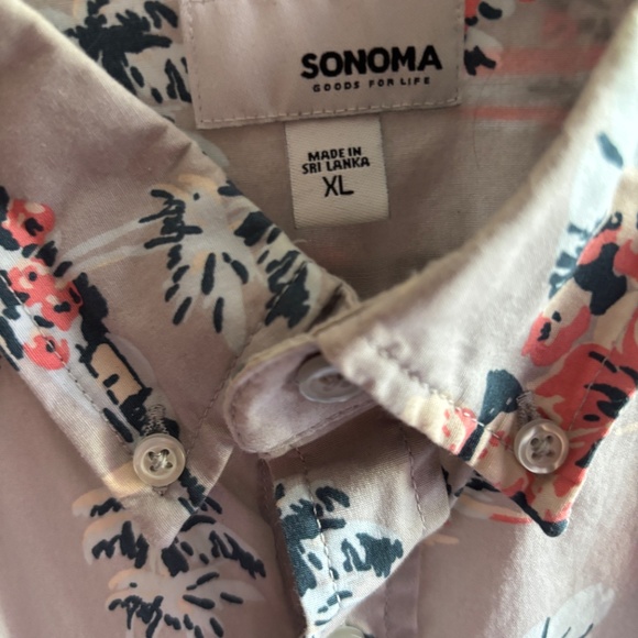 Sonoma Floral Button-Up Shirt - Picture 3 of 5